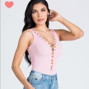 Gold embellished bodysuit